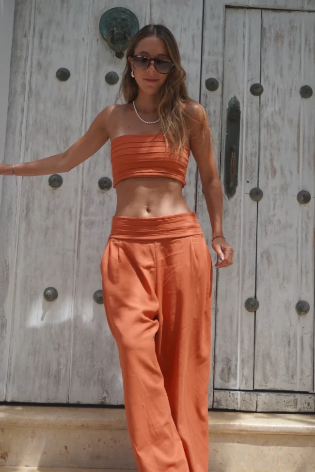 Pantalón Mónaco Terracota